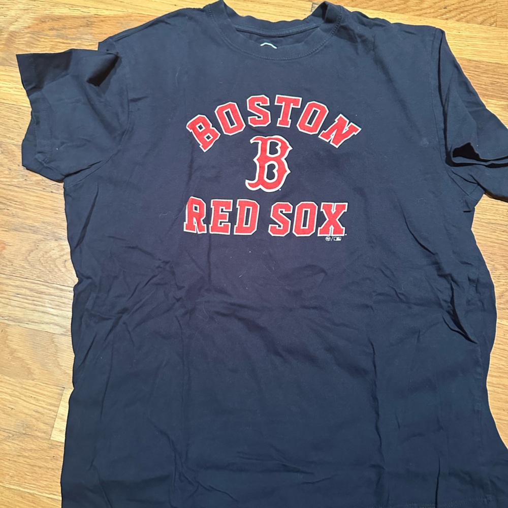 47 Brand Navy Boston Red Sox Tee